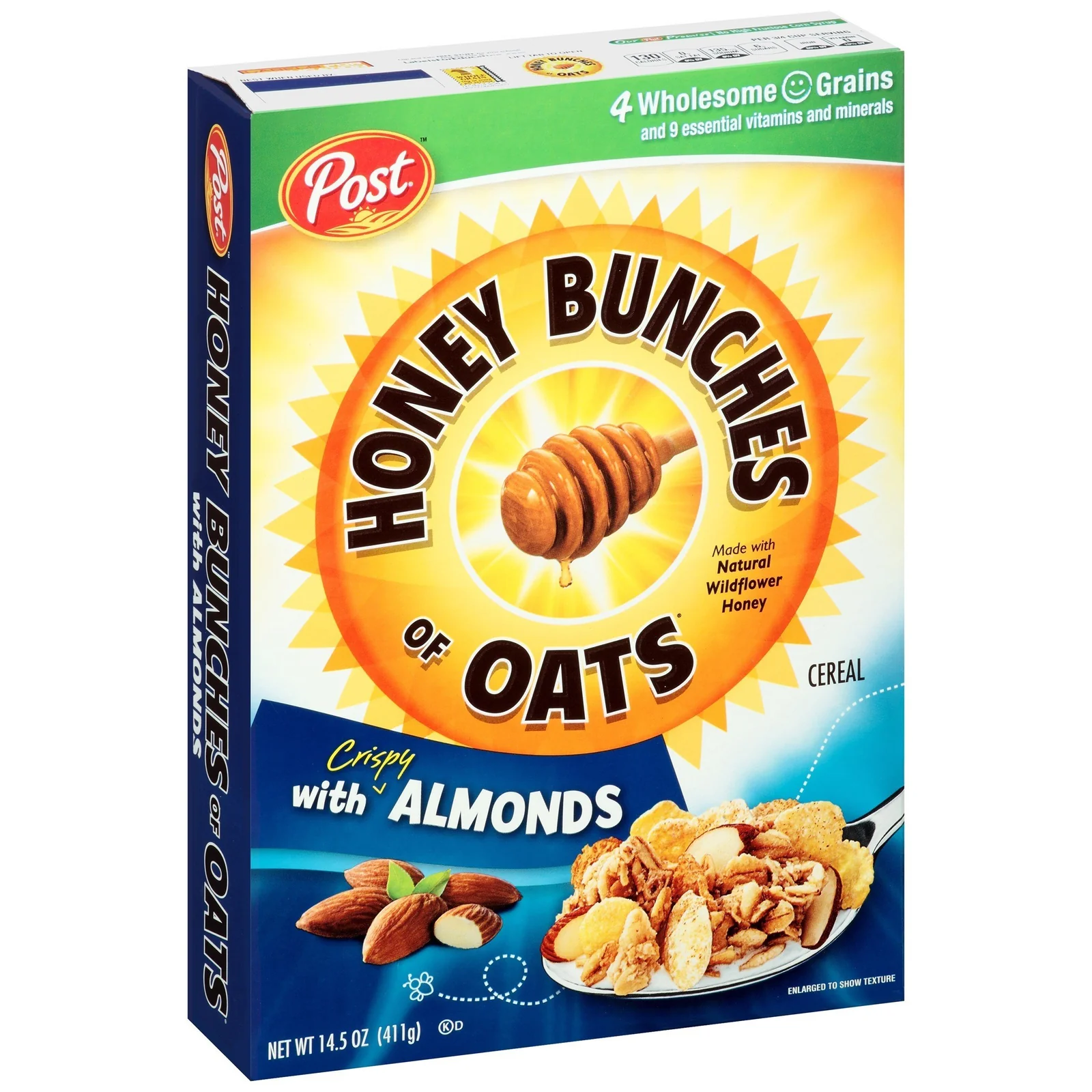 Post → Fruity Pebbles, Honey Bunches of Oats