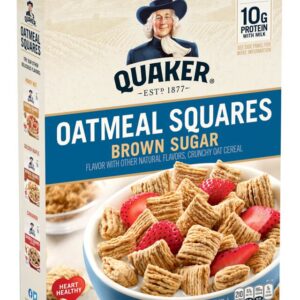Quaker → Life Cereal, Oatmeal Squares