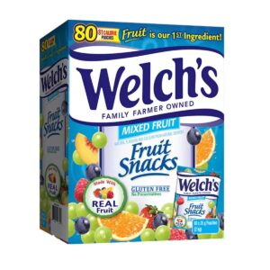 Welch’s Fruit Snacks → Mixed Fruit