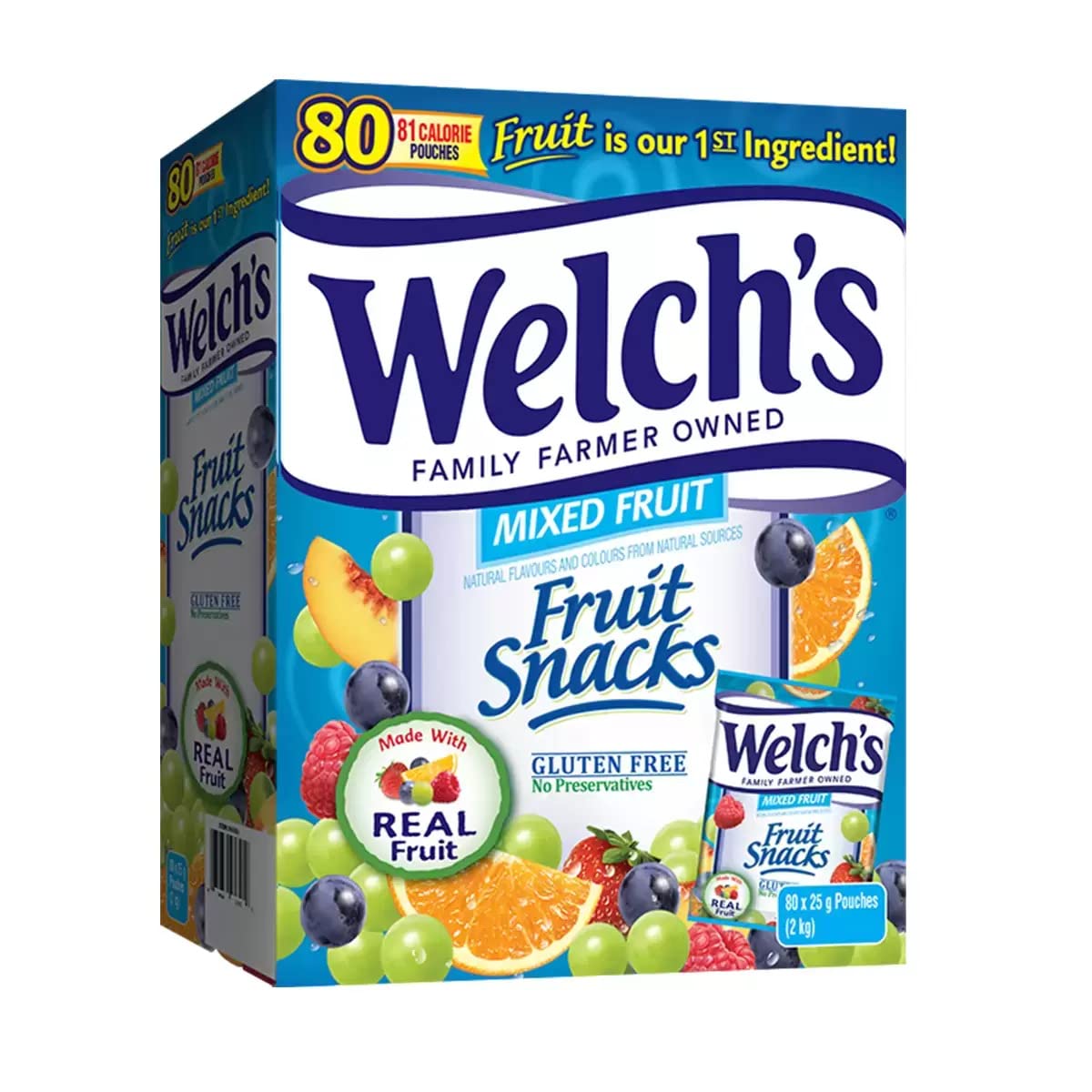 Welch’s Fruit Snacks → Mixed Fruit